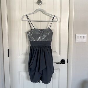 Beautiful Bloomingdale’s Aqua Homecoming Dress Size 0 Women’s Worn Once! 🩶